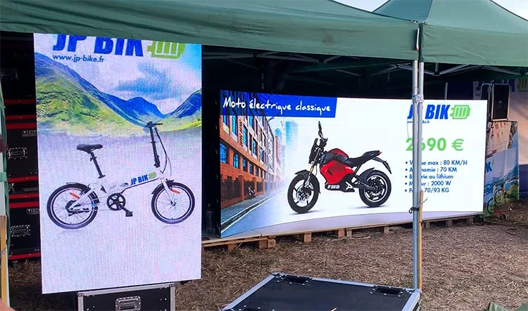 Dynamiser votre stand de comice avec des écrans LED